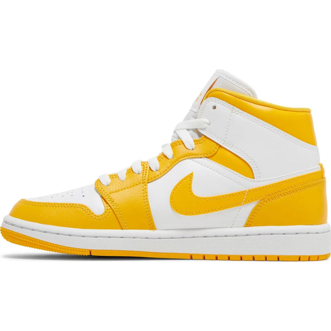 Wmns Air Jordan 1 Mid 'University Gold'