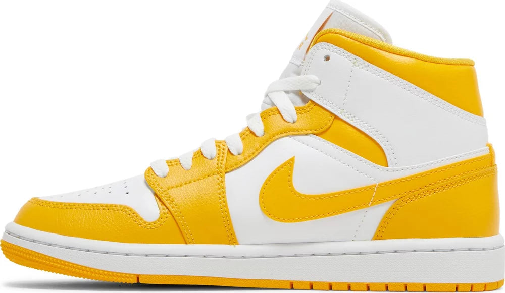 Nike Womens Air Jordan Mid Sneakers 'University Gold' – SOLESTREET
