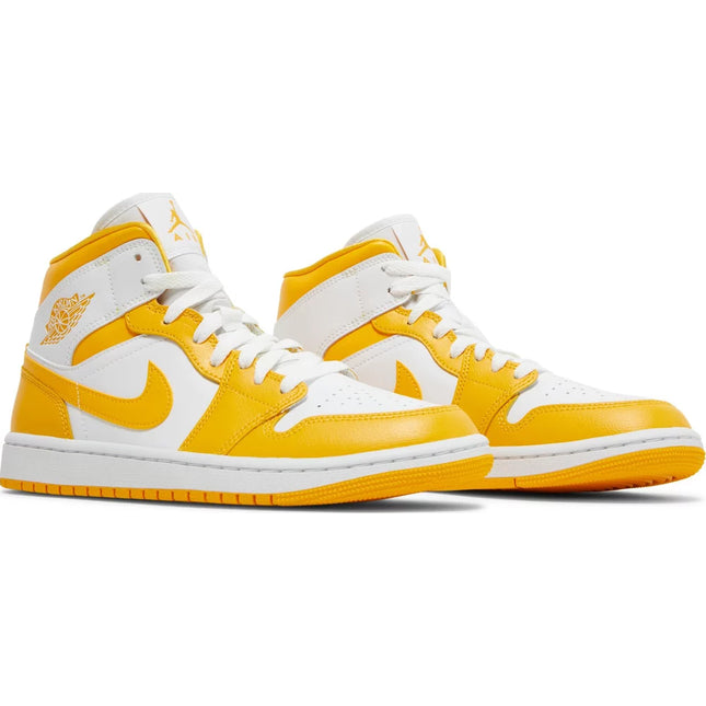 Wmns Air Jordan 1 Mid 'University Gold'