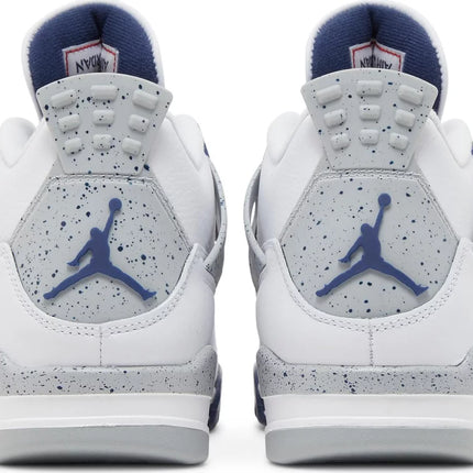 Nike Mens Air Jordan 4 Retro Sneakers - 'Midnight Navy'