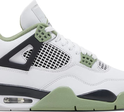 Nike Womens Air Jordan 4 Retro Sneakers - 'Seafoam'
