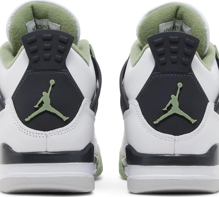 Nike Womens Air Jordan 4 Retro Sneakers - 'Seafoam'