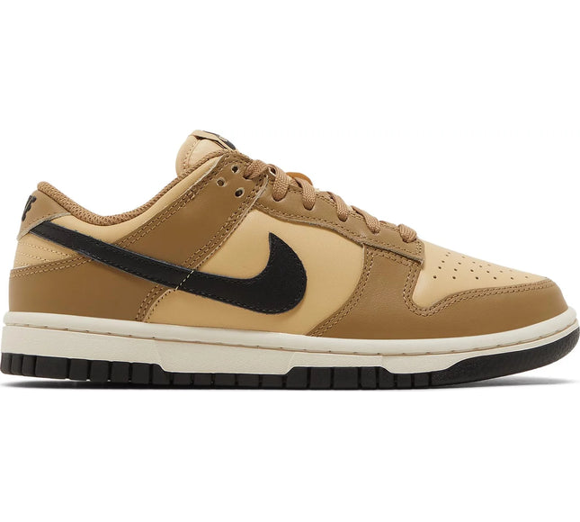 Nike Womens Dunk Low Sneakers - 'Dark Driftwood'