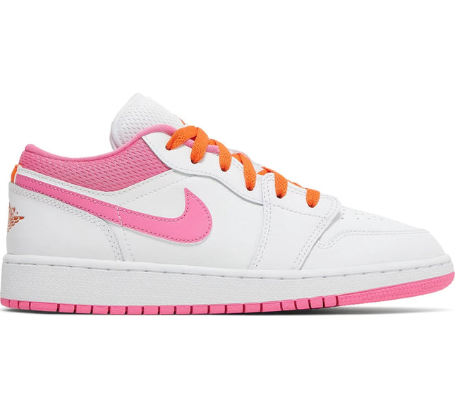 Nike Grade School Womens Air Jordan 1 Low Sneakers - 'Pinksicle'