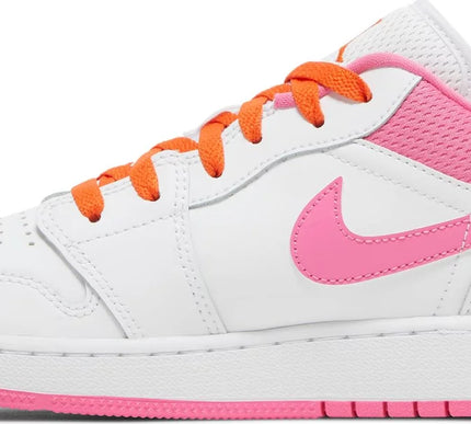 Nike Grade School Womens Air Jordan 1 Low Sneakers - 'Pinksicle'