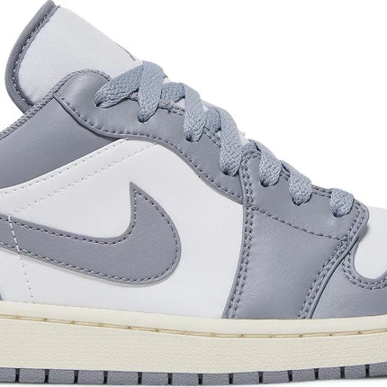 Nike Mens Air Jordan 1 Low Sneakers - 'Vintage Grey'