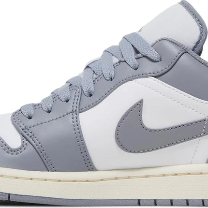 Nike Mens Air Jordan 1 Low Sneakers - 'Vintage Grey'
