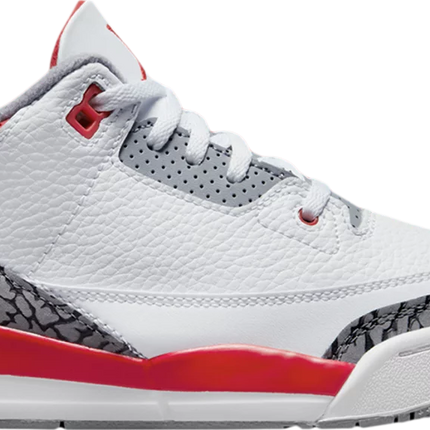 Nike Pre School Kids Air Jordan 3 Retro Sneakers - 'Fire Red' 2022