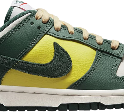 Nike Womens Dunk Low Sneakers - 'Noble Green'