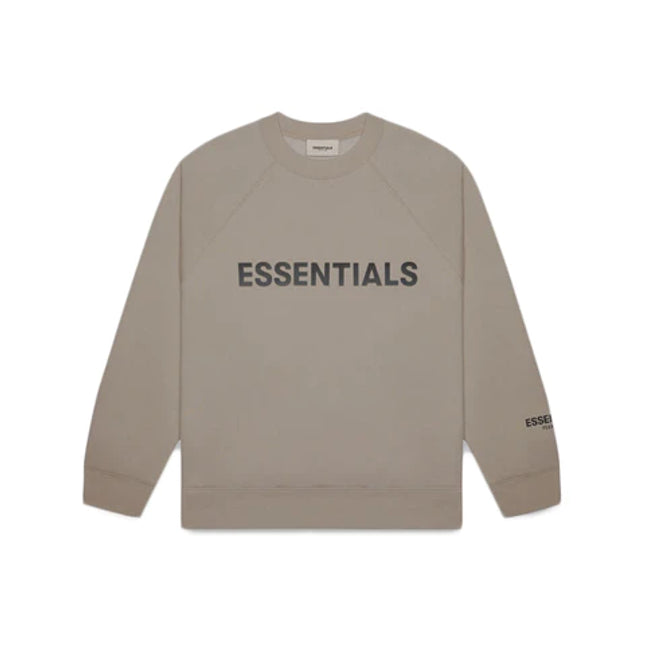 Fear of God Essentials Crewneck Applique Logo 'Taupe'