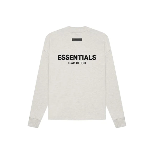 Fear of God Essentials L/S Tee (SS22) 'Light Oatmeal'