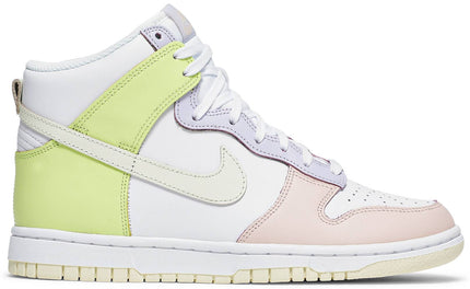 Nike Womens Dunk High Sneakers - 'Lemon Twist'