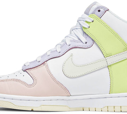 Nike Womens Dunk High Sneakers - 'Lemon Twist'