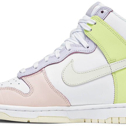 Nike Womens Dunk High Sneakers - 'Lemon Twist'