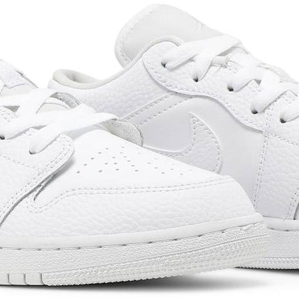 Air Jordan 1 Low GS 'Triple White'