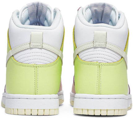Nike Womens Dunk High Sneakers - 'Lemon Twist'