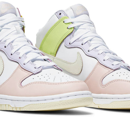 Nike Womens Dunk High Sneakers - 'Lemon Twist'