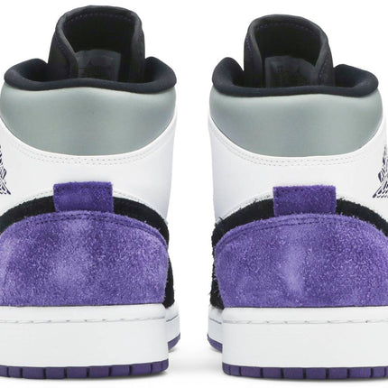 Nike Mens Air Jordan 1 Mid SE Sneakers - 'Varsity Purple'