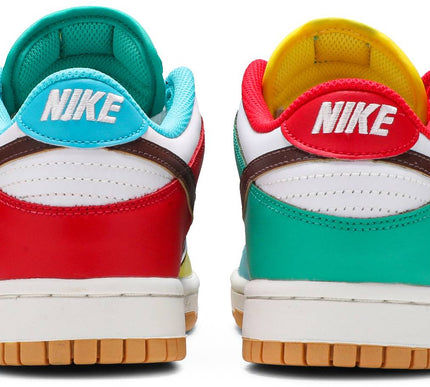 Nike Grade School Womens Dunk Low SE Sneakers - 'Free.99 - White'