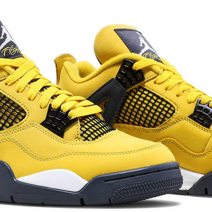 Nike Mens Air Jordan 4 Retro Sneakers - 'Lightning' 2021