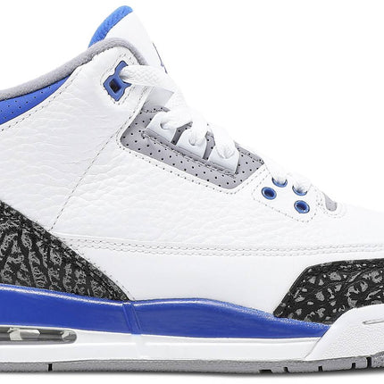 Nike Grade School Womens Air Jordan 3 Retro Sneakers - 'Racer Blue'