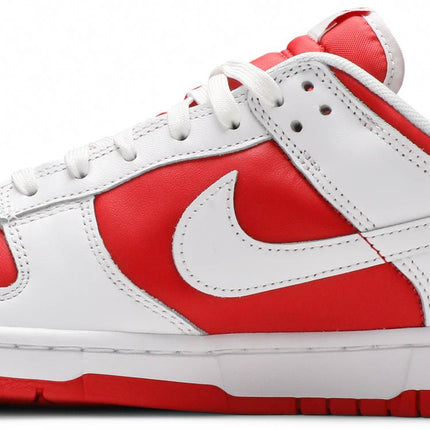 Nike Mens Dunk Low Sneakers - 'White University Red'