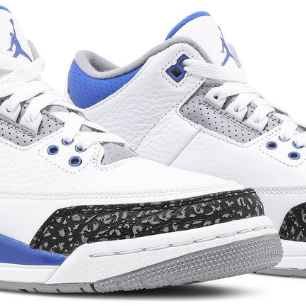 Nike Grade School Womens Air Jordan 3 Retro Sneakers - 'Racer Blue'
