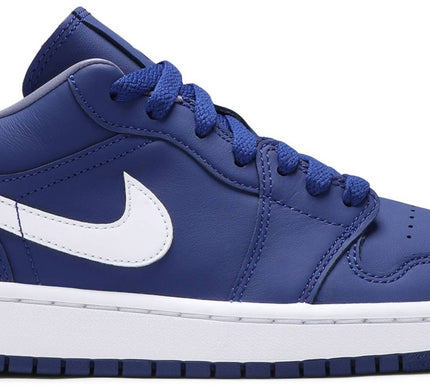 Nike Womens Air Jordan 1 Low SE Sneakers - 'Deep Royal Blue'