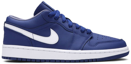 Nike Womens Air Jordan 1 Low SE Sneakers - 'Deep Royal Blue'