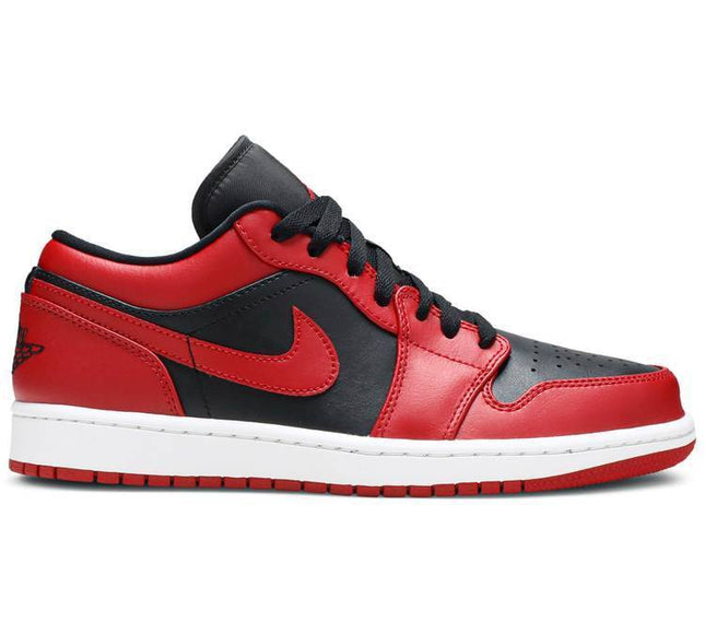 Nike Grade School Womens Air Jordan 1 Low Sneakers - 'Reverse Bred'