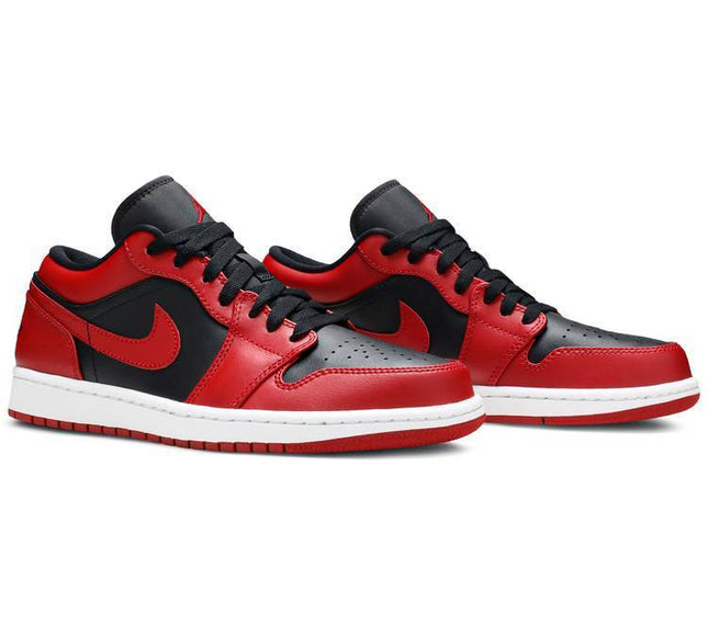 Nike Grade School Womens Air Jordan 1 Low Sneakers - 'Reverse Bred'