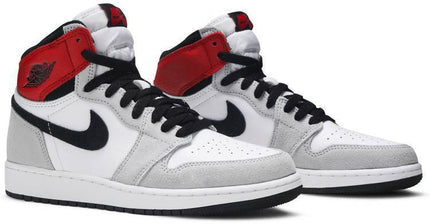 Nike Grade School Womens Air Jordan 1 Retro High OG Sneakers - 'Smoke Grey'