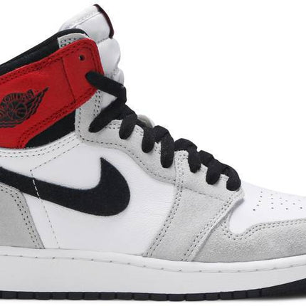 Nike Grade School Womens Air Jordan 1 Retro High OG Sneakers - 'Smoke Grey'