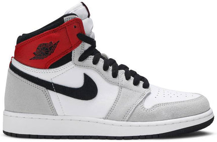 Nike Grade School Womens Air Jordan 1 Retro High OG Sneakers - 'Smoke Grey'