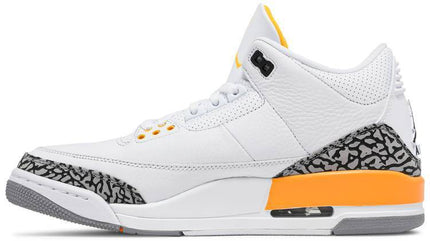 Nike Womens Air Jordan 3 Retro Sneakers - 'Laser Orange'