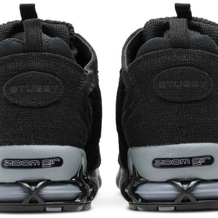 Nike Mens Stussy x Air Zoom Spiridon Caged 2 Sneakers - 'Black Cool Grey'
