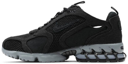 Nike Mens Stussy x Air Zoom Spiridon Caged 2 Sneakers - 'Black Cool Grey'