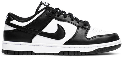 Nike Mens Dunk Low Sneakers - 'Black White'