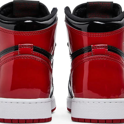 Nike Grade School Womens Air Jordan 1 Retro High OG Sneakers - 'Patent Bred'