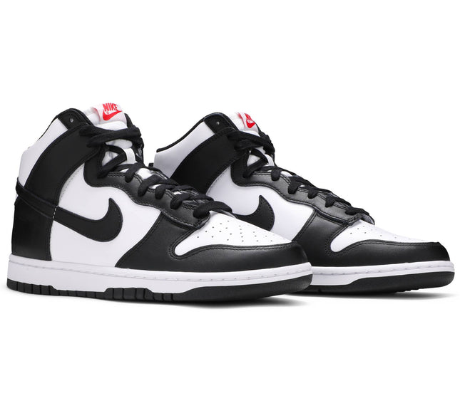 Nike Womens Dunk High Sneakers - 'Black White'