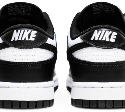 Nike Mens Dunk Low Sneakers - 'Black White'