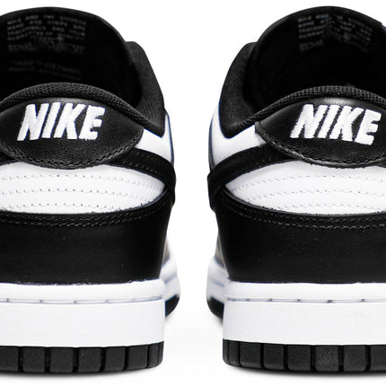 Nike Mens Dunk Low Sneakers - 'Black White'