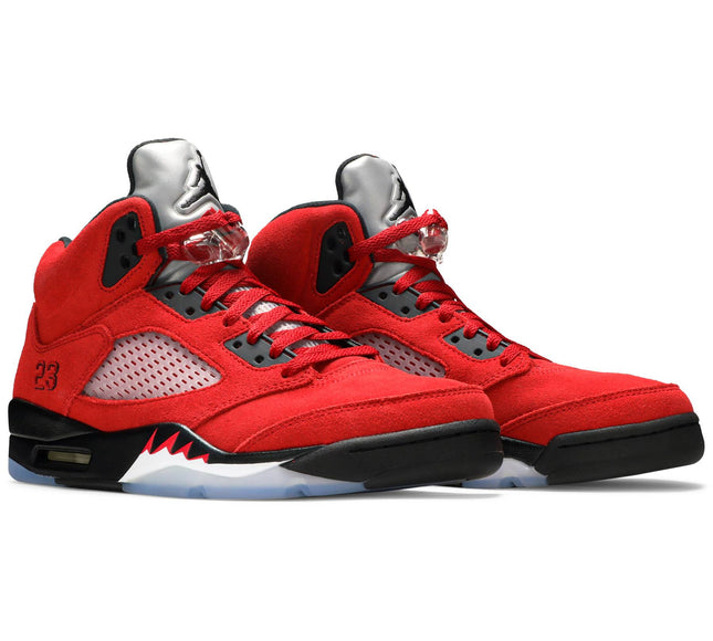 Nike Mens Air Jordan 5 Retro Sneakers - 'Raging Bull' 2021