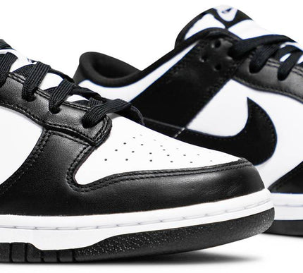 Nike Mens Dunk Low Sneakers - 'Black White'