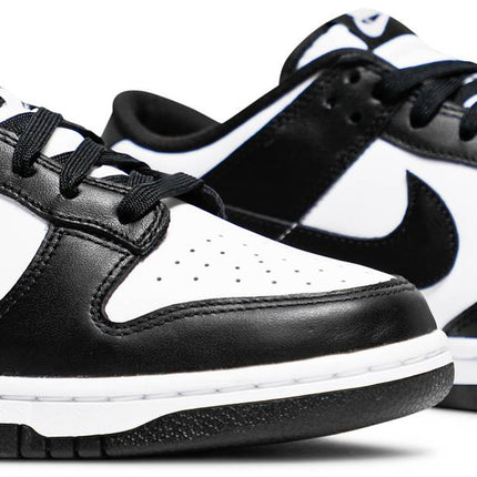 Nike Mens Dunk Low Sneakers - 'Black White'