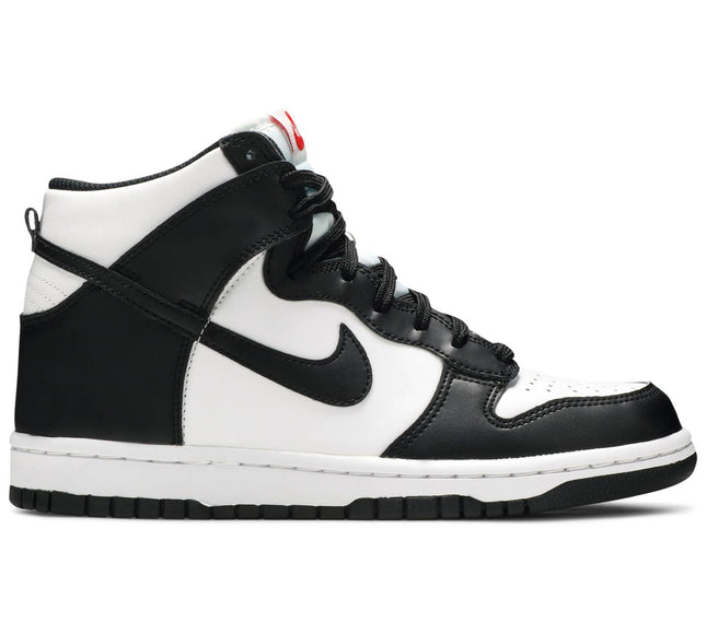 Nike Grade School Womens Dunk High Sneakers - 'Black White'