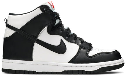 Nike Grade School Womens Dunk High Sneakers - 'Black White'