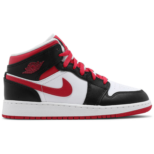 Air Jordan 1 Mid GS 'White Very Berry'