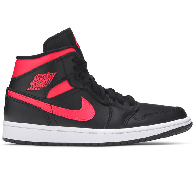 Nike Womens Air Jordan 1 Mid Sneakers - 'Siren Red'