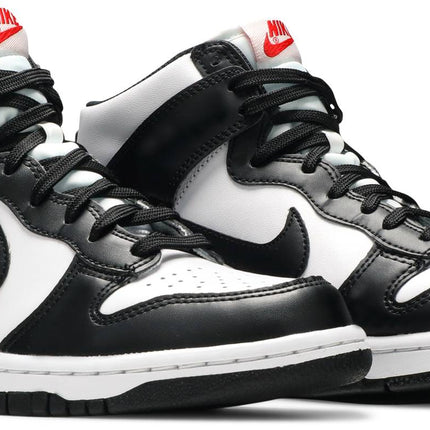 Nike Grade School Womens Dunk High Sneakers - 'Black White'